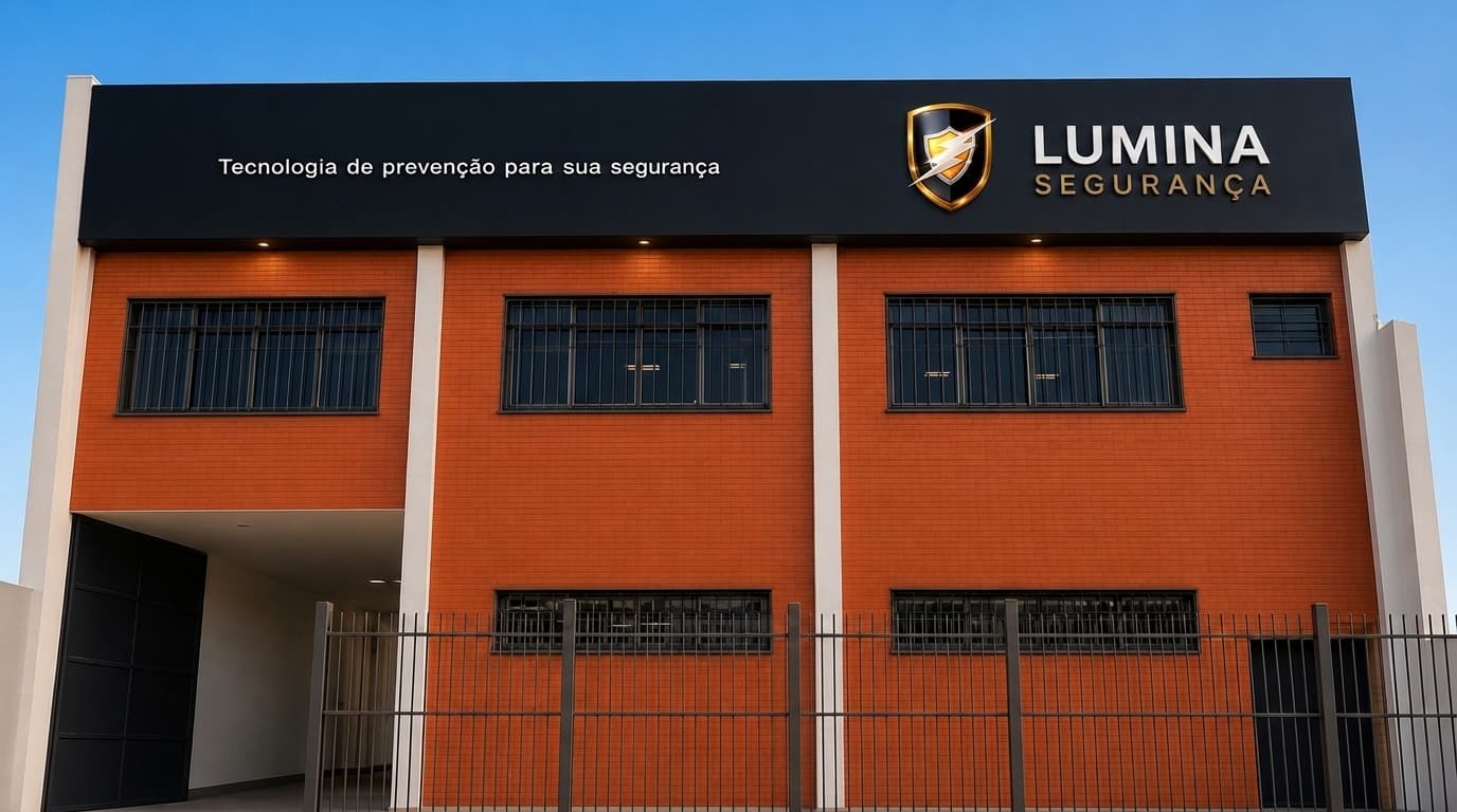 Fachada do Centro de Distribuição Lumina