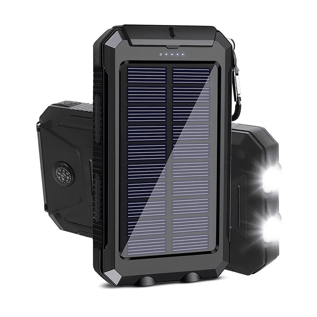 Carregador Portátil Power Bank Solar